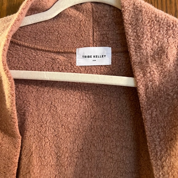 Tribe Kelley Duster Cardi - Rum Caramel - Picture 4 of 11